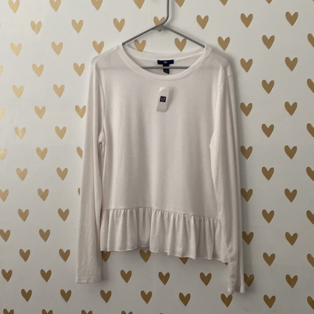 GAP factory long sleeve blouse